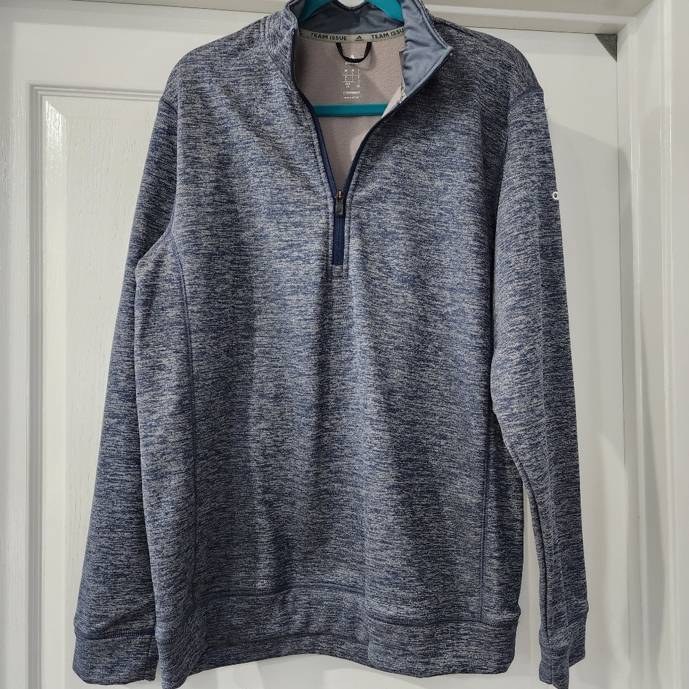 Adidas climawarm 1/2 zip pullover. NWT. Men's size L